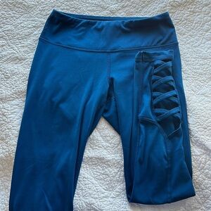 YOGALISHIOUS dark blue leggings